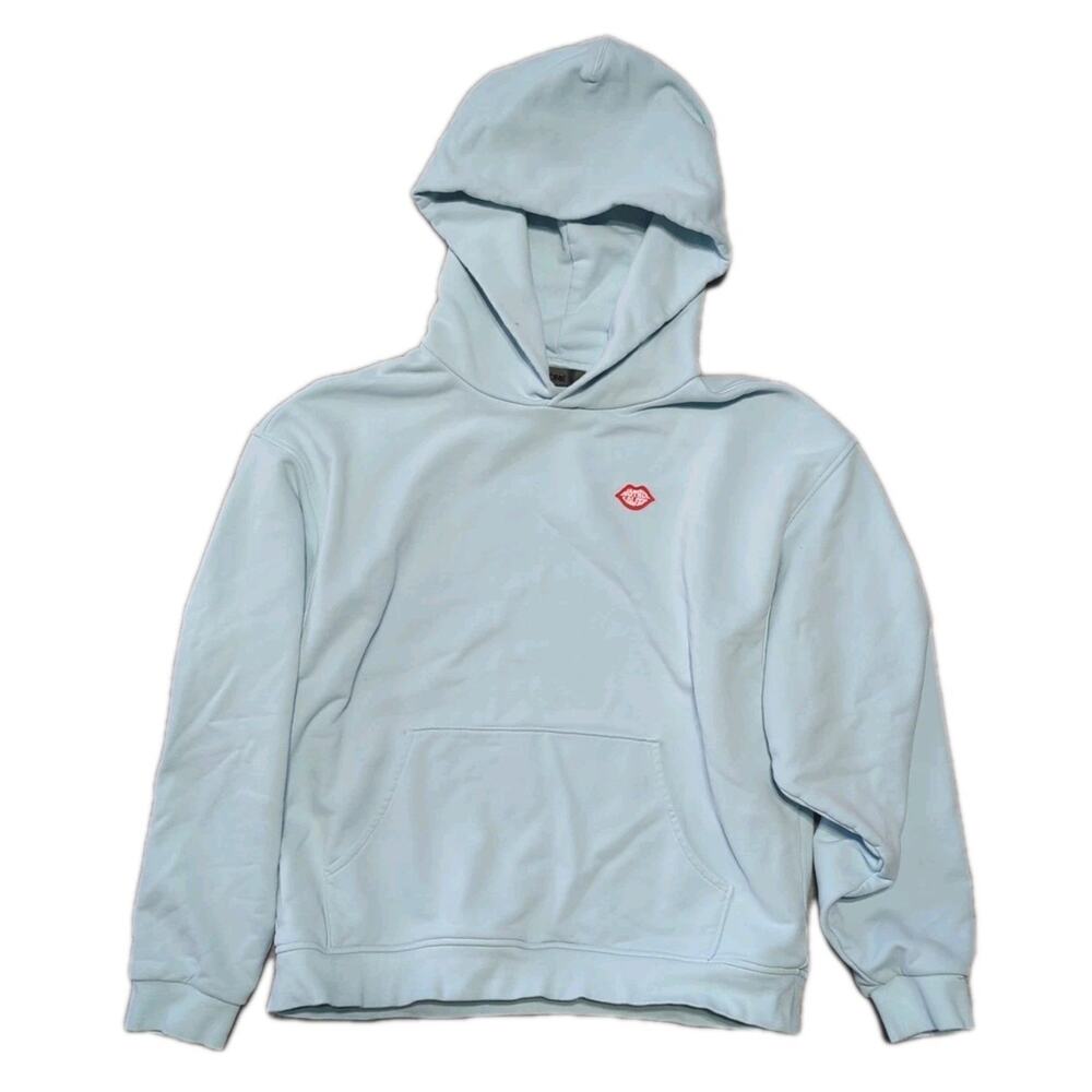 G/FORE Mother Golfer Oversized French Terry Hoodie Women L Light Blue